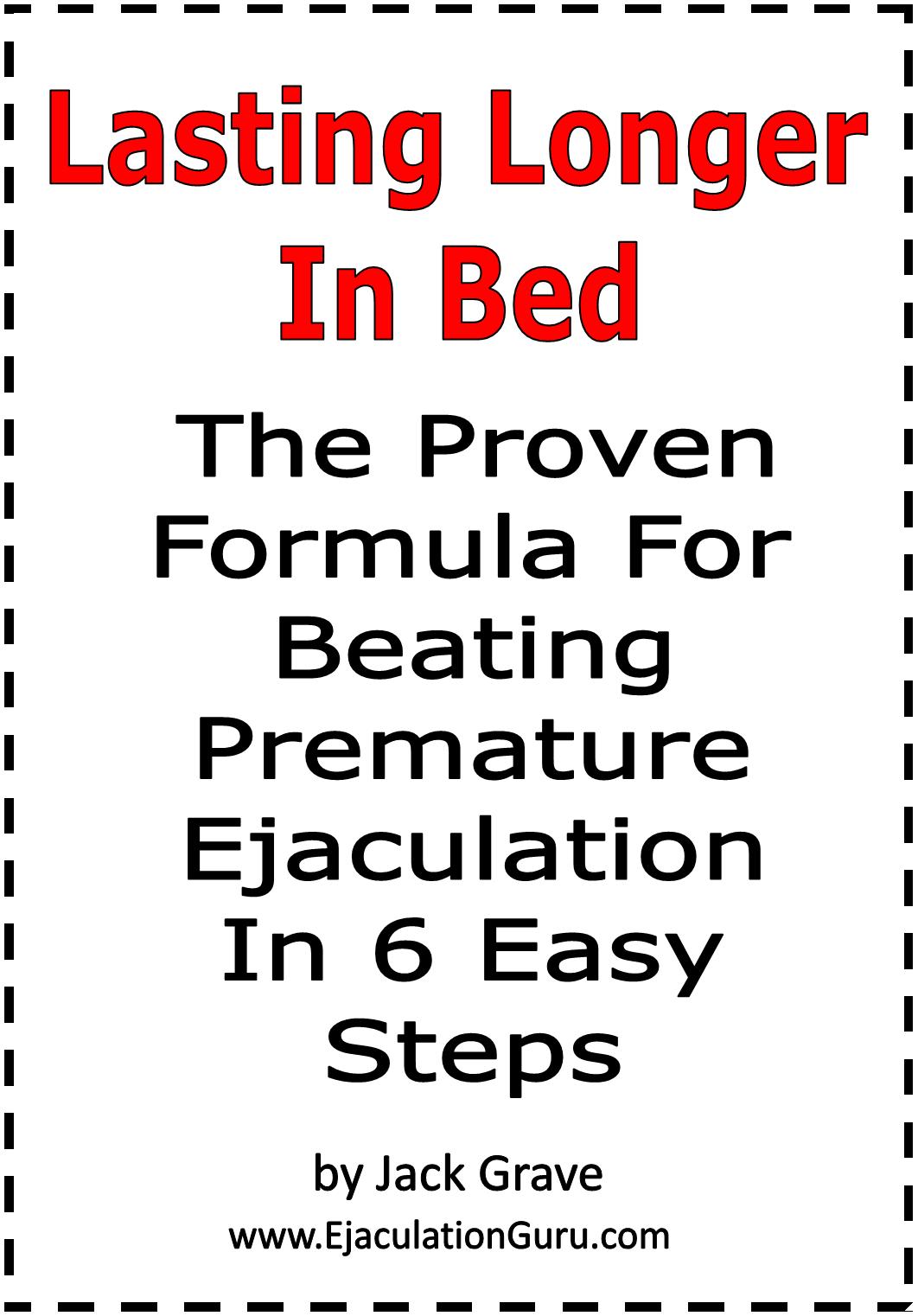 Lasting Longer In Bed